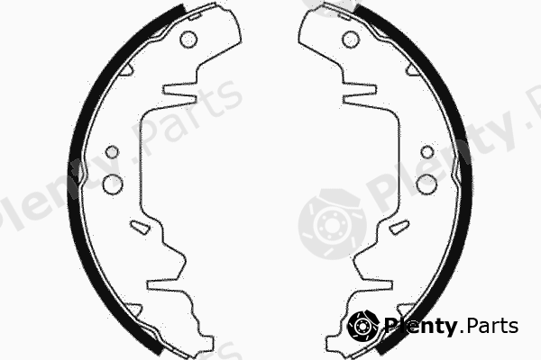  GIRLING part 5186439 Brake Shoe Set