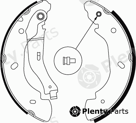  GIRLING part 5186894 Brake Shoe Set