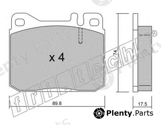  fri.tech. part 013.1 (0131) Brake Pad Set, disc brake