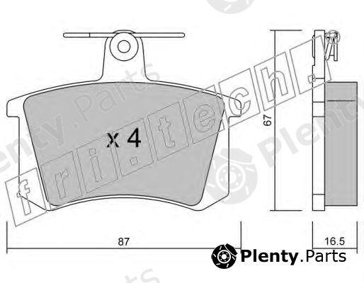  fri.tech. part 050.0 (0500) Brake Pad Set, disc brake