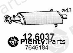  ASSO part 12.6037 (126037) Middle Silencer