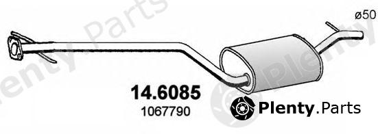  ASSO part 14.6085 (146085) Middle Silencer