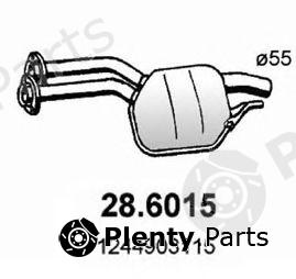  ASSO part 28.6015 (286015) Middle Silencer