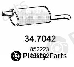  ASSO part 34.7042 (347042) End Silencer