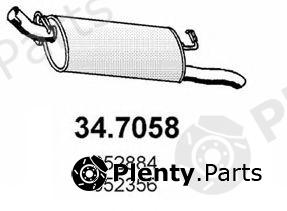  ASSO part 34.7058 (347058) End Silencer
