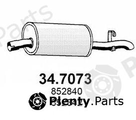  ASSO part 34.7073 (347073) End Silencer