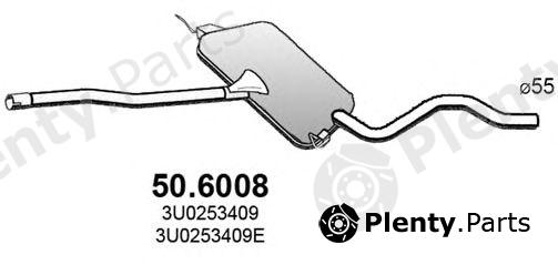  ASSO part 50.6008 (506008) Middle Silencer