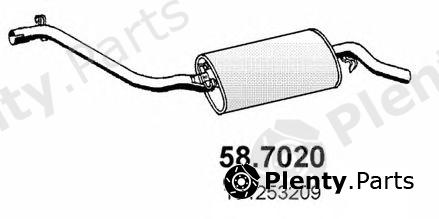  ASSO part 58.7020 (587020) End Silencer