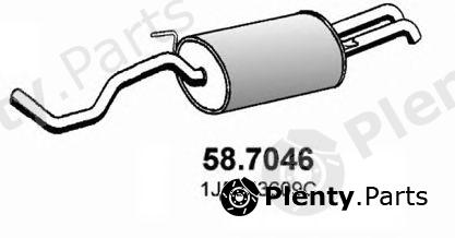  ASSO part 58.7046 (587046) End Silencer