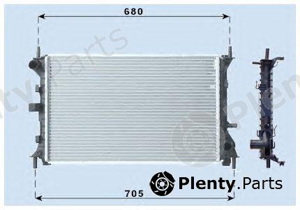  FRIGAIR part 0105.3048 (01053048) Radiator, engine cooling