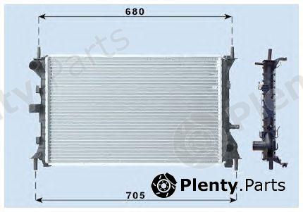  FRIGAIR part 0105.3067 (01053067) Radiator, engine cooling
