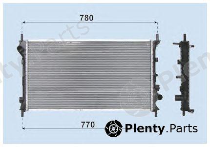 FRIGAIR part 0105.3101 (01053101) Radiator, engine cooling
