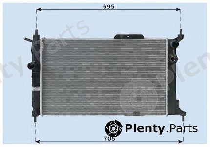  FRIGAIR part 0107.2037 (01072037) Radiator, engine cooling