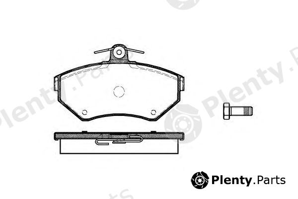  WOKING part P7313.10 (P731310) Brake Pad Set, disc brake
