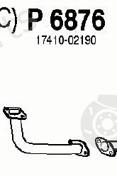  FENNO part P6876 Exhaust Pipe