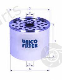  UNICO FILTER part FP870x (FP870X) Fuel filter