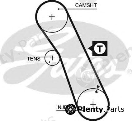  GATES part 5055XS Timing Belt