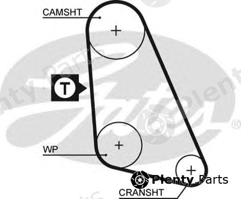  GATES part 5135 Timing Belt