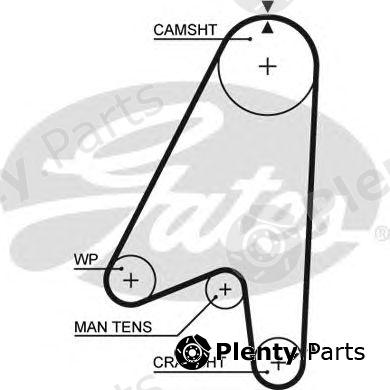 GATES part 5239 Timing Belt