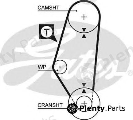  GATES part 5311 Timing Belt