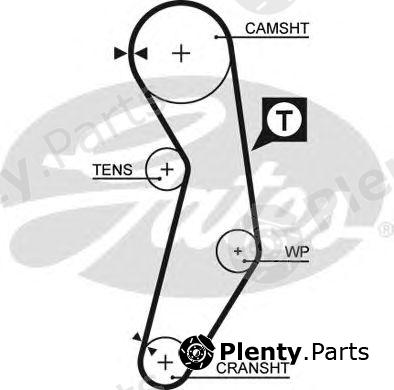  GATES part 5411XS Timing Belt