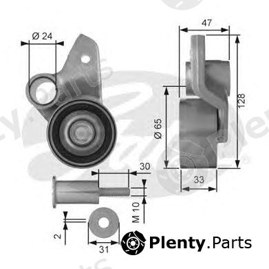  GATES part T41086 Tensioner Pulley, timing belt