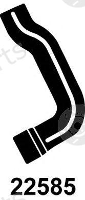  GATES part 22585 Radiator Hose