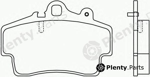  TEXTAR part 2193702 Brake Pad Set, disc brake