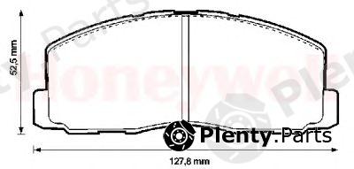  JURID part 572295J Brake Pad Set, disc brake