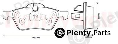  JURID part 571992J-AS (571992JAS) Brake Pad Set, disc brake