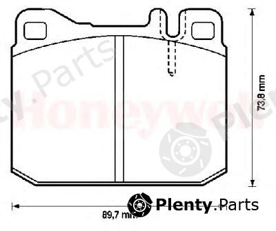  BENDIX part 571372X Brake Pad Set, disc brake