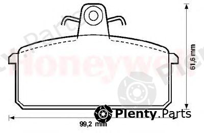  BENDIX part 571453B Brake Pad Set, disc brake