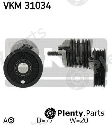  SKF part VKM31034 Tensioner Pulley, v-ribbed belt