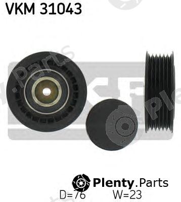  SKF part VKM31043 Tensioner Pulley, v-ribbed belt