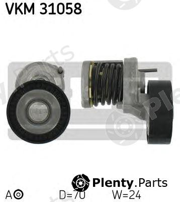  SKF part VKM31058 Tensioner Pulley, v-ribbed belt