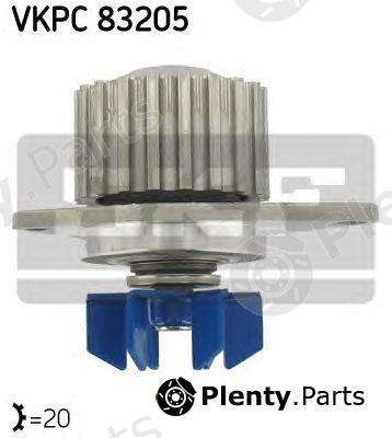  SKF part VKPC83205 Water Pump
