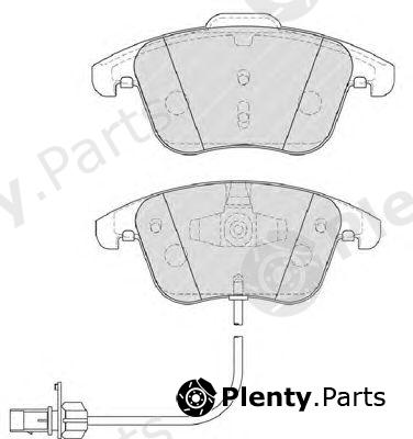  FERODO part FDB4045 Brake Pad Set, disc brake