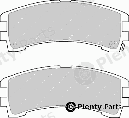  FERODO part FDB1029 Brake Pad Set, disc brake
