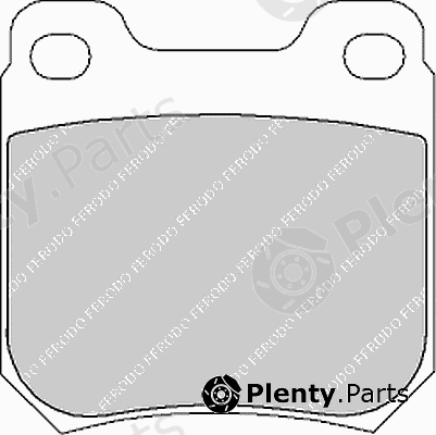  FERODO part FDB1117 Brake Pad Set, disc brake