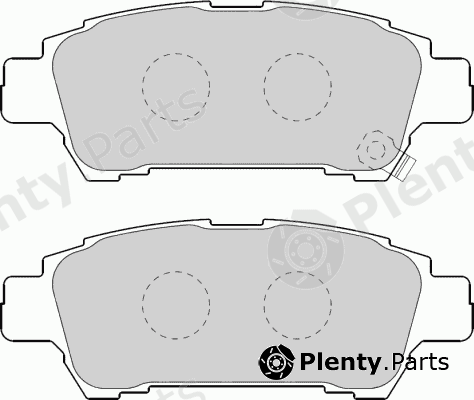  FERODO part FDB1530 Brake Pad Set, disc brake