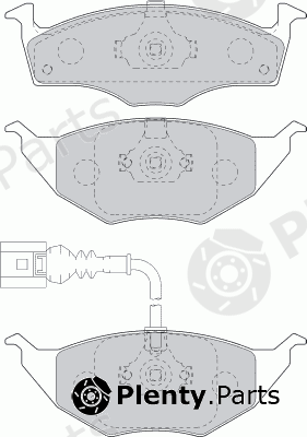  FERODO part FDB1633 Brake Pad Set, disc brake