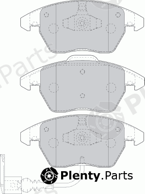 FERODO part FDB1641 Brake Pad Set, disc brake