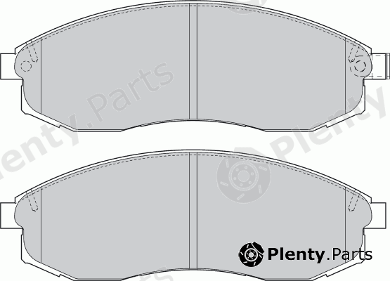  FERODO part FDB1646 Brake Pad Set, disc brake