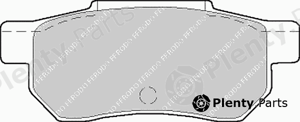  FERODO part FSL472 Brake Pad Set, disc brake