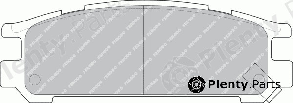  FERODO part FDB790 Brake Pad Set, disc brake