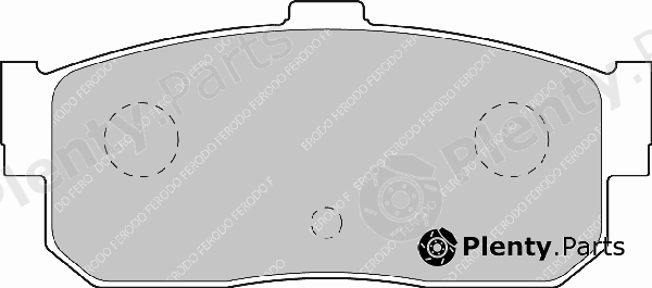  FERODO part FDB796 Brake Pad Set, disc brake