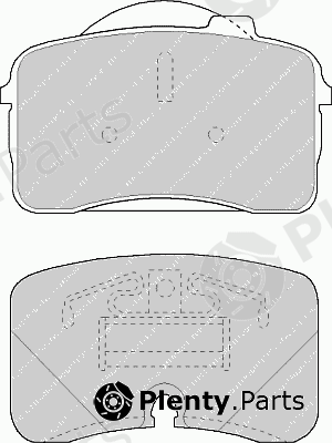  FERODO part FDB855 Brake Pad Set, disc brake
