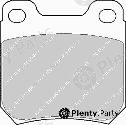  FERODO part FSL973 Brake Pad Set, disc brake