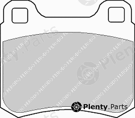 FERODO part FSL979 Brake Pad Set, disc brake