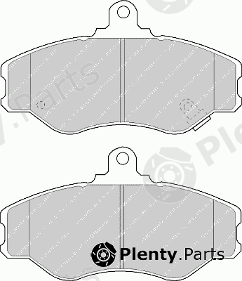  FERODO part FVR1014 Brake Pad Set, disc brake